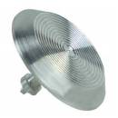 Алюминиевый тактильный индикатор КТ 02 (AL) l-15. 35 x 35 x 5мм