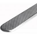 Полоса тактильная без штифта, матовая, 300x4x19, H4 мм, AL