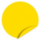 Круг для контрастной маркировки дверных проемов РЕТАЙЛ, 200 мм, желтый