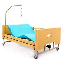 Медицинская  широкая кровать MET LARGO (120 см) с электроприводом
