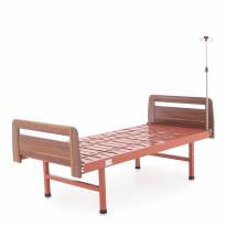 Кровать механическая MED-MOS Е-18 (ЛДСП коричневый)