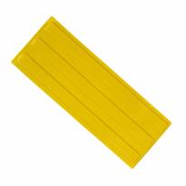 Плитка тактильная 180х500х4, ПУ, желтый 50206-PU-180x500x4-Y-SK