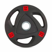 Диск 51 мм. NEO обрезиненный с 3-мя хватами 10 кг VictoryFit VF-ST51100