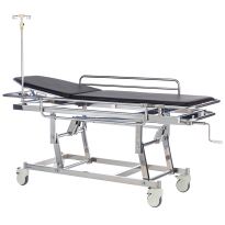 Тележка-каталка механическая для транспортировки пациентов Медицинофф E-5 00741