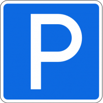 Дорожный знак 6.4 "Парковка" 