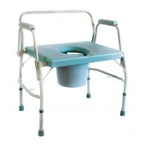 Кресло-туалет с откидными поручнями HMP-7012 (180 кг)