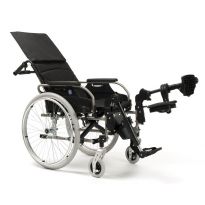 Кресло-коляска инвалидное механическое Vermeiren V300 +30° с регулируемыми подножками и удлинением спинки