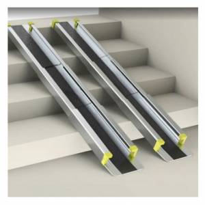Пандус телескопический 3-х секционный АНТИСЛИП 4300 мм