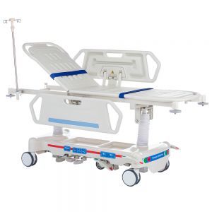 Тележка-каталка механическая для транспортировки пациентов Медицинофф E-3 07063