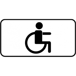 Дорожный знак 8.17 «Инвалид» купить в магазине Аура-Мед