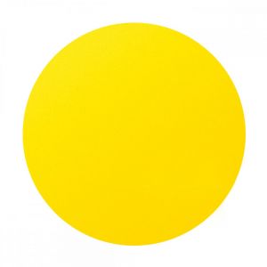 Круг для контрастной маркировки дверных проемов, 200 мм, желтый