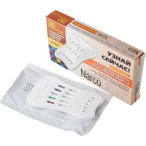 Мультипанель-5 для выявления наркотиков в моче Narcocheck