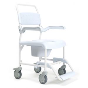 Кресло-каталка с санитарным оснащением и регулировкой высоты Pluo 139 SP