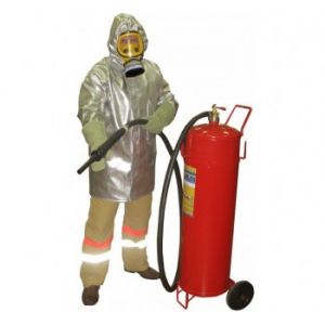 Плащ металлизированный комплекта защитной экипировки пожарного-добровольца (КЗЭПД) «ШАНС»-Д