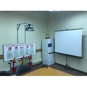 Интерактивный тренажерный комплекс «ШАНС» по применению первичных средств пожаротушения