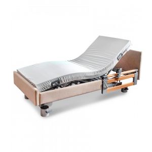 Медицинская кровать с электроприводом Stiegelmeyer Libra с тканевой обивкой