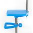 Инфузионная стойка-штатив с ручкой и столиком для аппаратуры МЕТ FO-150