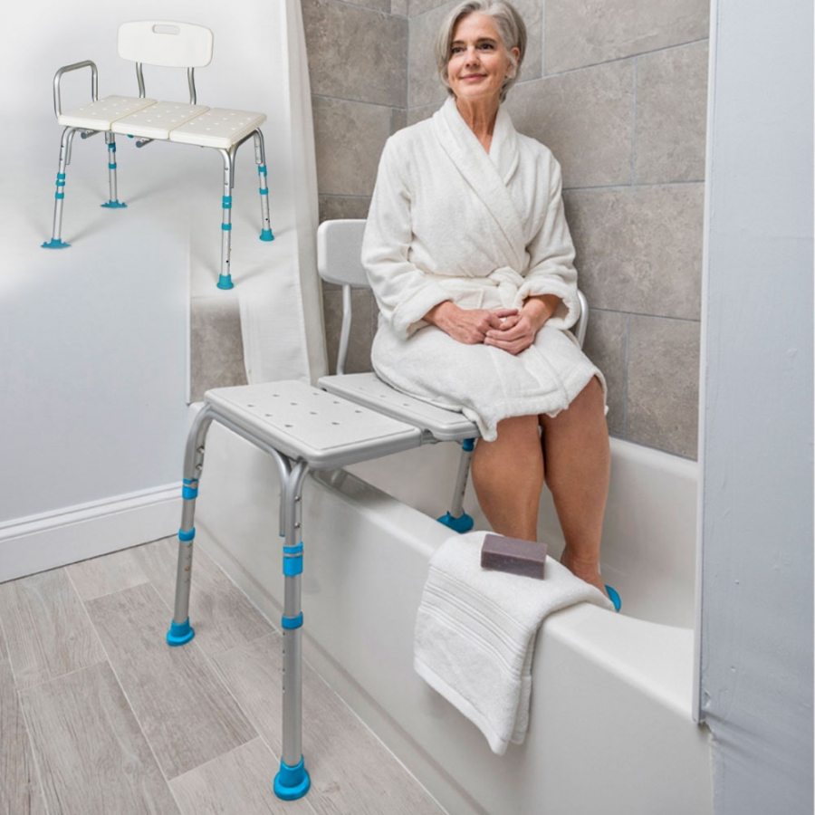 Широкий стул для ванной для инвалидов