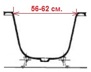 Сиденье для ванны CA-357U (поворотное)