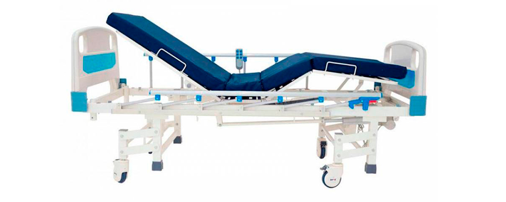 Процесс сборки функциональной медицинской кровати