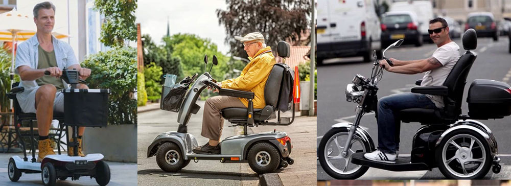 Электрические скутеры для инвалидов и пожилых людей