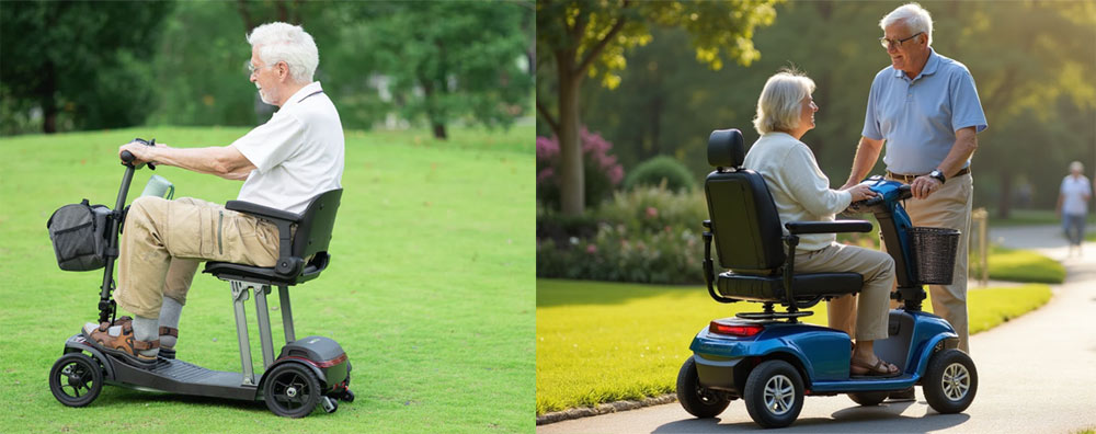 Электрические скутеры для инвалидов и пожилых людей