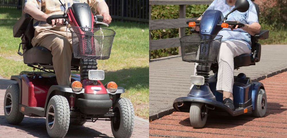 Электрические скутеры для инвалидов и пожилых людей