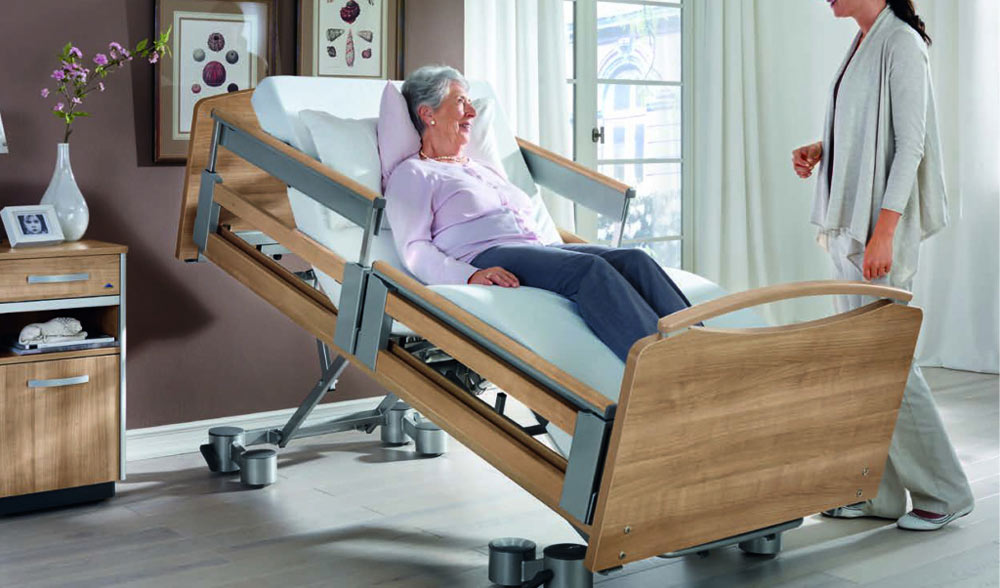 Медицинские функциональные кровати с кардиокреслом