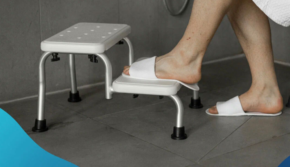 Ступеньки для ванной для пожилых людей и инвалидов