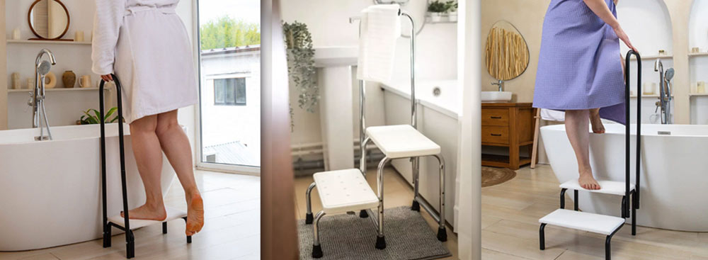 Ступеньки для ванной для пожилых людей и инвалидов