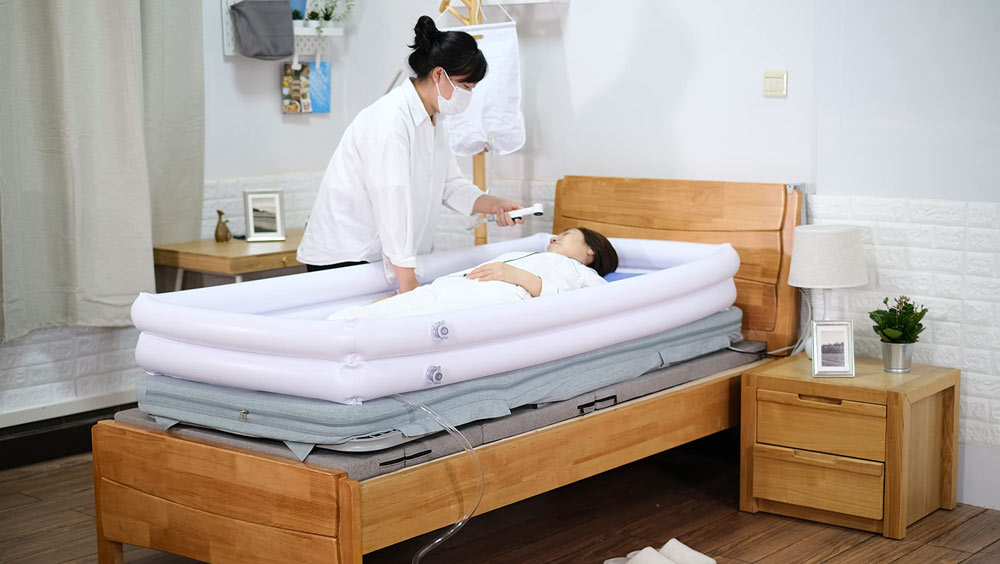 Надувные ванны для лежачих больных