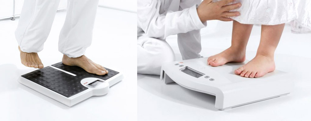 Электронные напольные весы