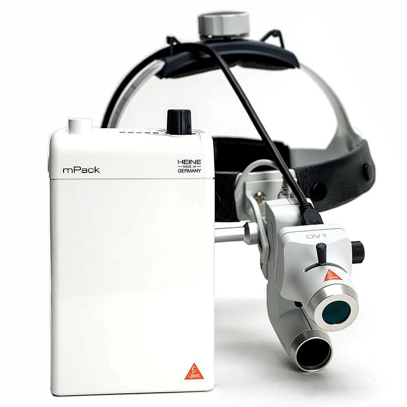 Налобный осветитель Heine ML 4 LED с цифровой видеокамерой DV 1