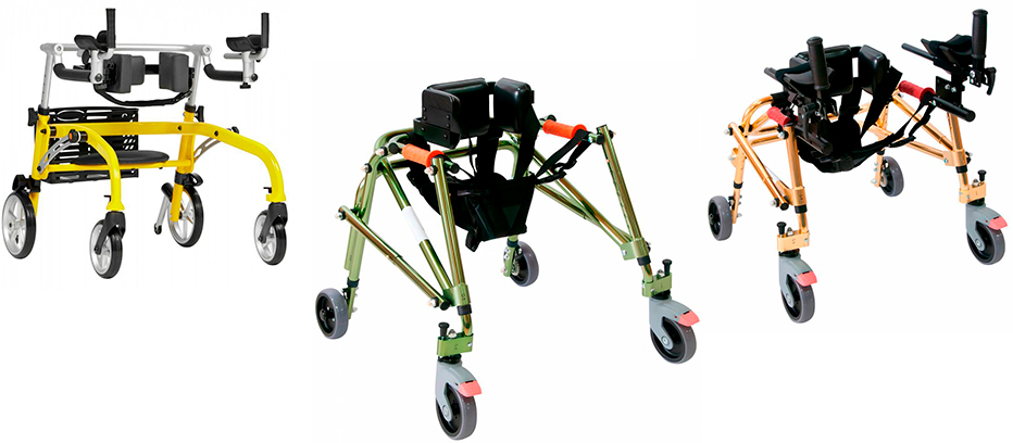 Ходунки-роллаторы для ребенка с ДЦП