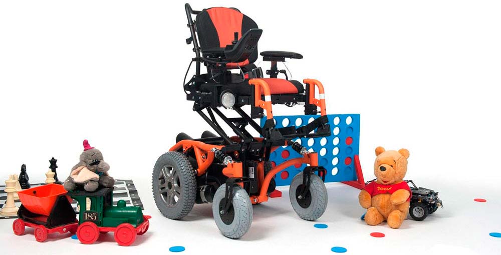 Электрическая детская инвалидная коляска