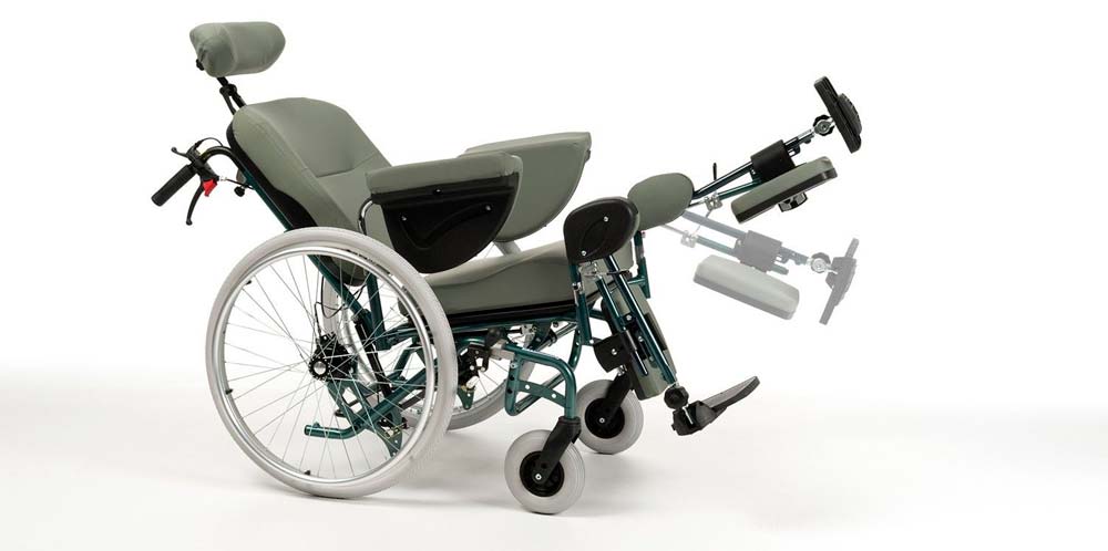 Пассивная инвалидная коляска с расширенной функциональностью
