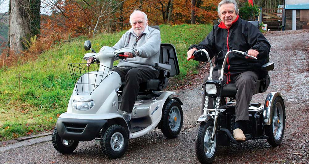 Скутеры для пожилых людей