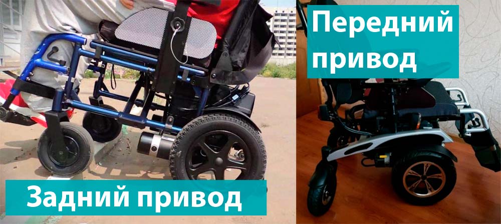 Виды приводов на инвалидных колясках Ортоника Пульс