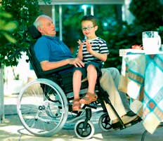 Многофункциональная инвалидная коляска